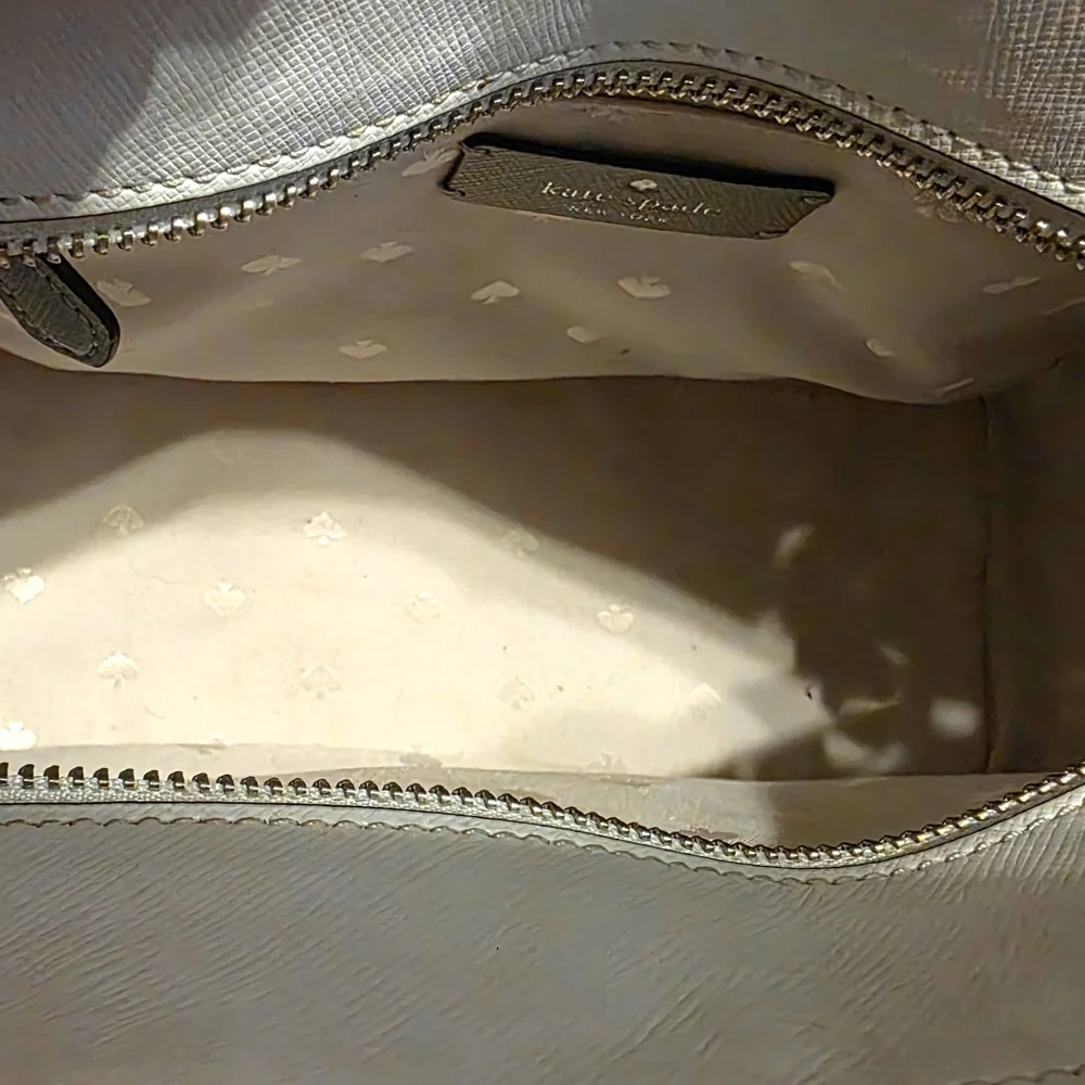 Kate Spade New York Staci Colorblock Medium Satchel Bag - Gray, Black, White - Picture 6 of 8